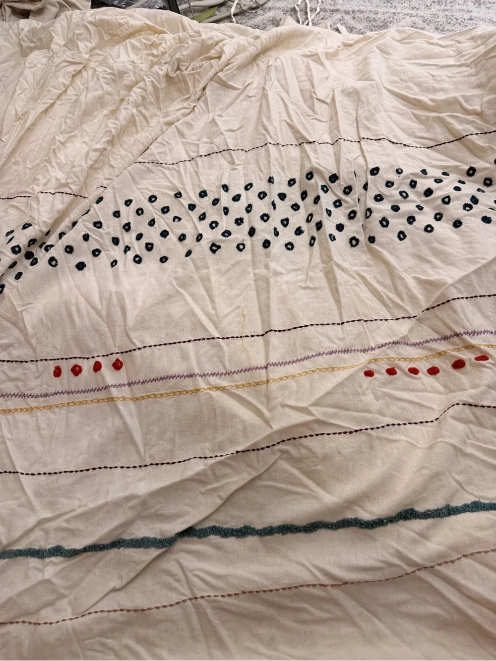 Anthropologie stylish cream